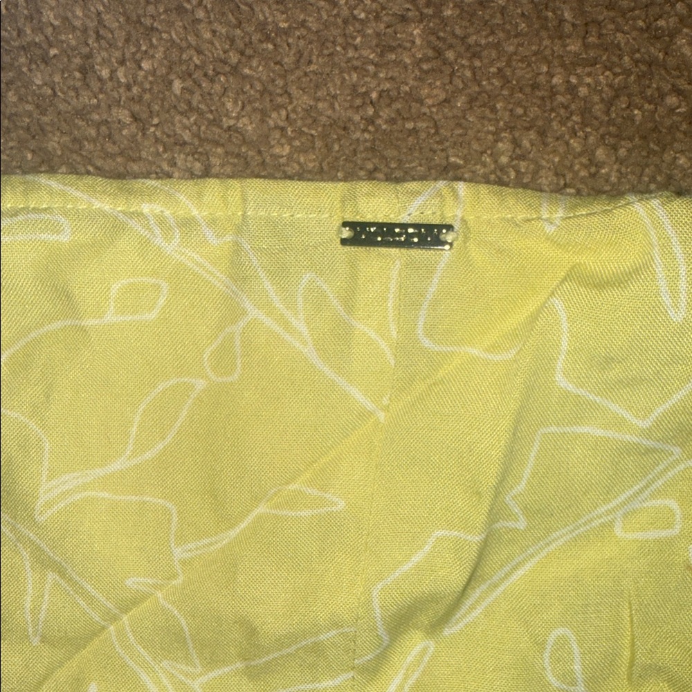 NWT Women's XS Volcom Sarong Swim Yellow Floral Print - Picture 7 of 8